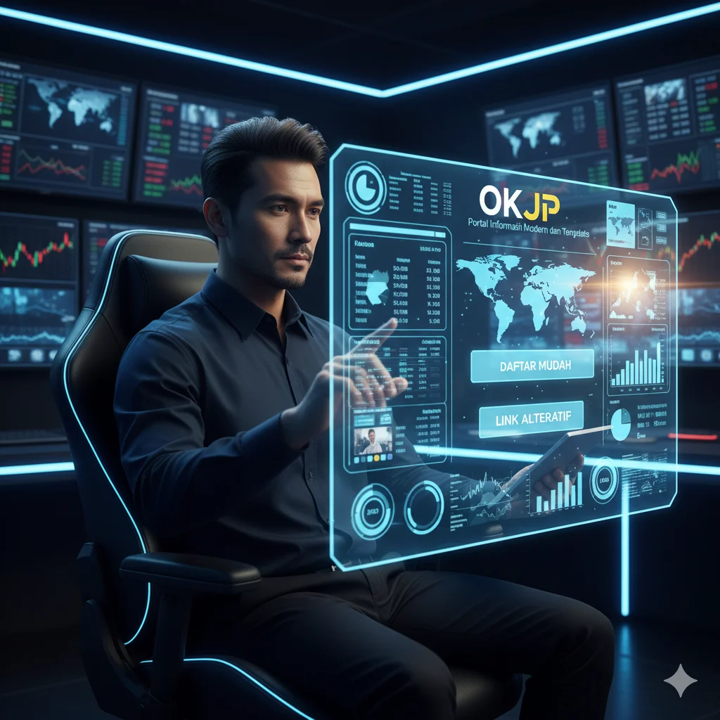 OKJP Portal Informasi Modern
